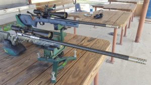 CarbonSix test firing lapua 6.5x47 custom carbon fiber rifle barrel
