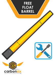 Free Float Barrel Gunsmithing at Carbon Six Carbon Fiber Barrels